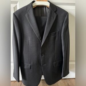 Hickey Freeman Charcoal Gray Blazer